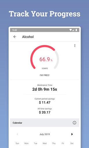 Quitzilla: Bad Habit Tracker - Image screenshot of android app