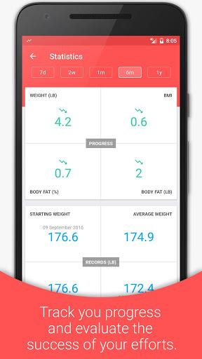Weight Loss Tracker - عکس برنامه موبایلی اندروید