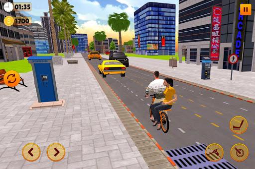 BMX Bicycle Taxi Driving: City Transport - عکس بازی موبایلی اندروید