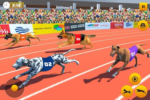 Dog Race Game: Dog Racing 3D - Gameplay image of android game