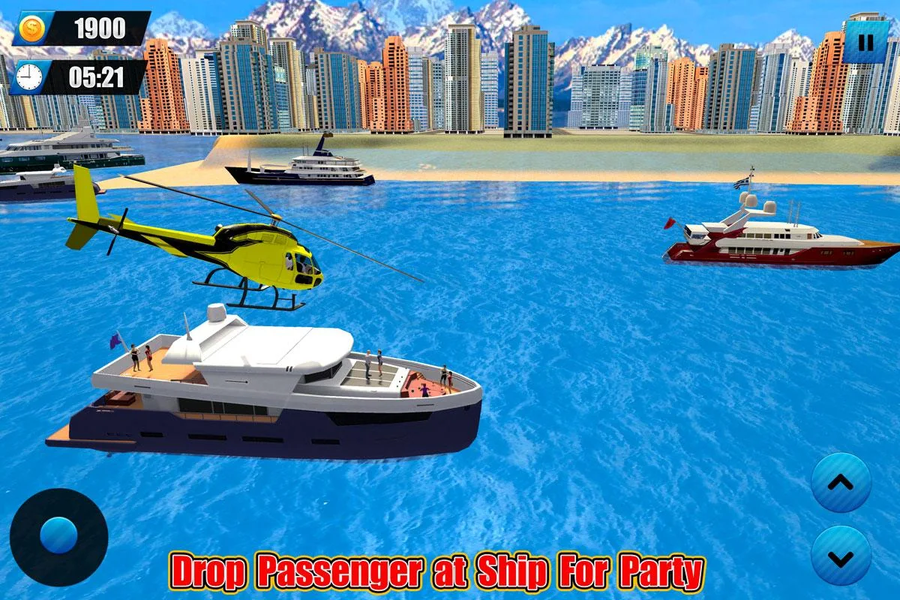Helicopter Taxi Tourist Transport - عکس بازی موبایلی اندروید