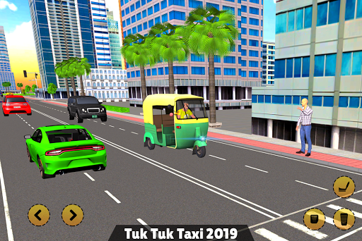 Offroad Tuk Tuk Rickshaw Taxi Sim 2019 - عکس بازی موبایلی اندروید