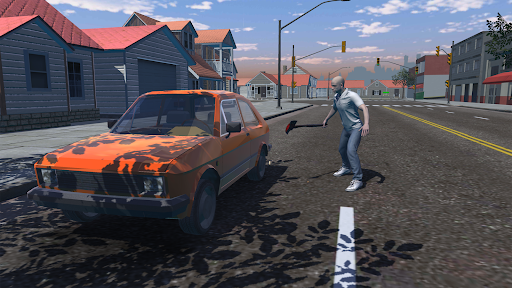 Destroy Cars: Crush Car Games - Gameplay image of android game