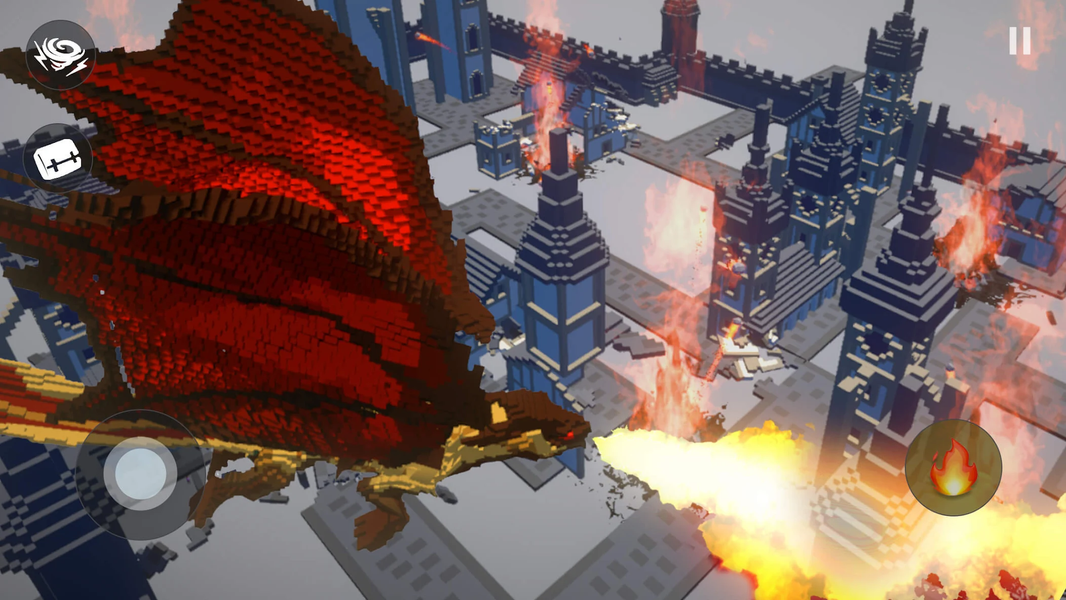 Voxel Smash: City Destruction - عکس بازی موبایلی اندروید