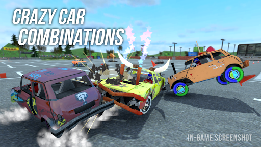 Demolition Derby Multiplayer - Gameplay image of android game