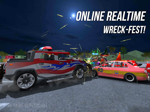Demolition Derby Multiplayer - Gameplay image of android game