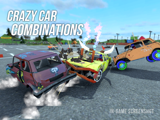 Demolition Derby Multiplayer - Gameplay image of android game