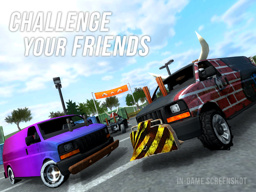 Demolition Derby Multiplayer - Gameplay image of android game