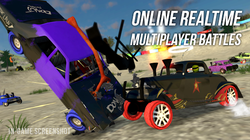 Demolition Derby Multiplayer - Gameplay image of android game