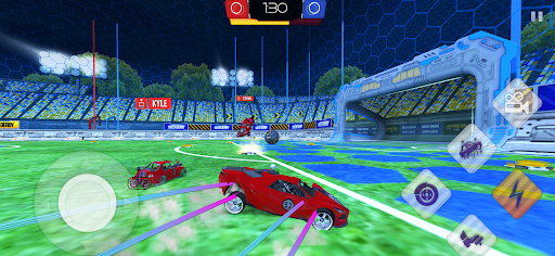 Rocket Soccer Derby - Gameplay image of android game