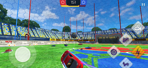 Rocket Soccer Derby - Gameplay image of android game