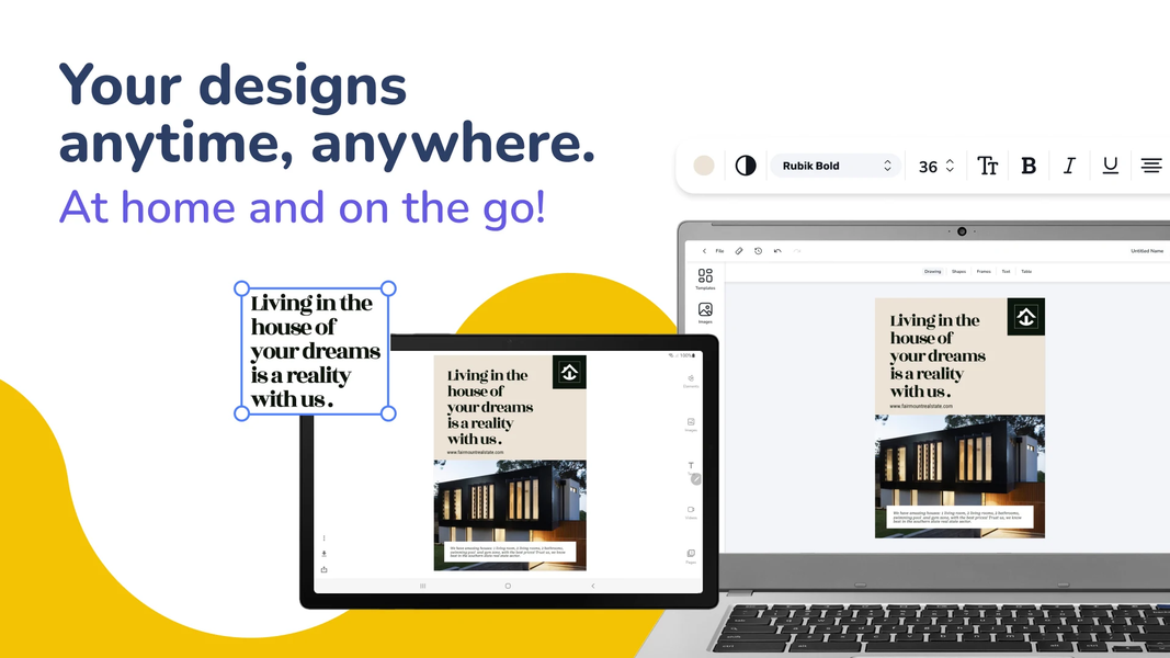 Online Ad Maker - Image screenshot of android app