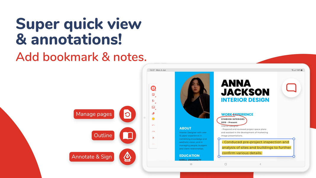 PDF Editor – Edit Everything! - عکس برنامه موبایلی اندروید