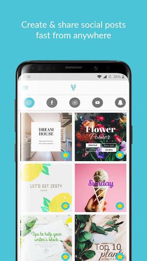 Social Post Maker & Design - Image screenshot of android app