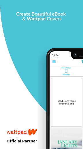 Book Cover Maker for Wattpad - عکس برنامه موبایلی اندروید