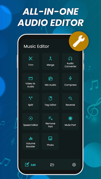 Dream Music MP3 Cutter App - Image screenshot of android app