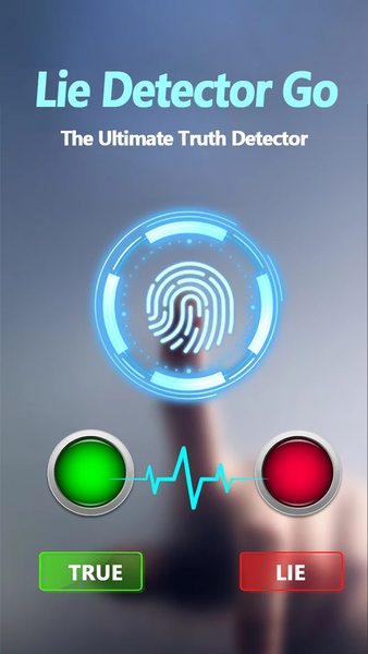 Lie Detector Go - عکس برنامه موبایلی اندروید