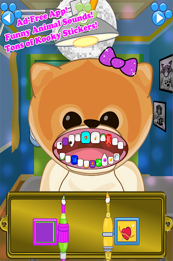 Celebrity Dentist Pets Animal Doctor Fun Pet Game - عکس بازی موبایلی اندروید