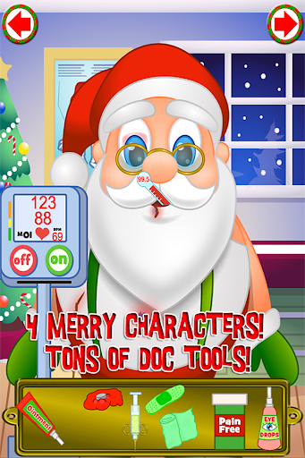 Christmas Doctor Office Santa Emergency Hospital - عکس بازی موبایلی اندروید