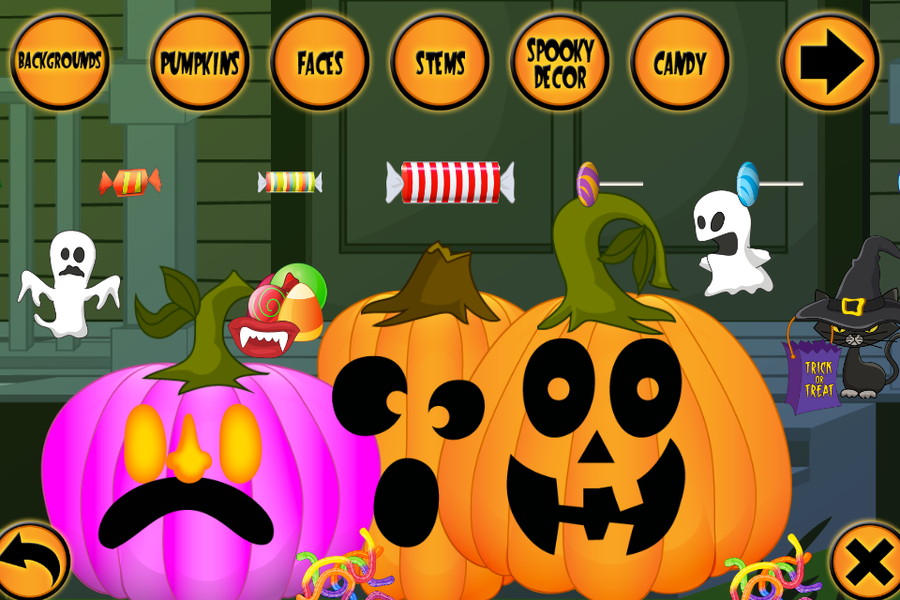 Pumpkin Maker Halloween Fun - Gameplay image of android game