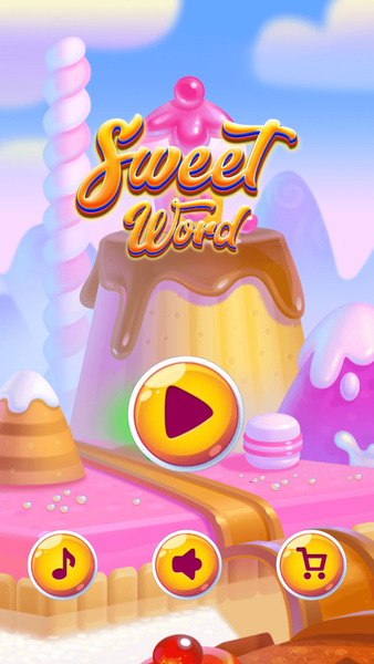 Satisfying Games - Sweet Words - عکس بازی موبایلی اندروید