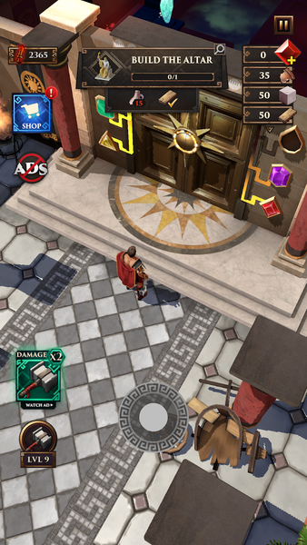 Deus Myth - Gameplay image of android game