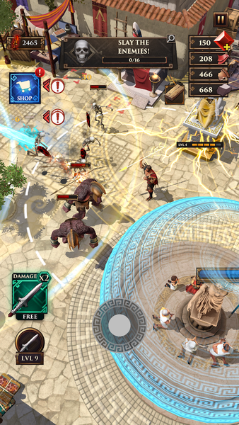 Deus Myth - Gameplay image of android game