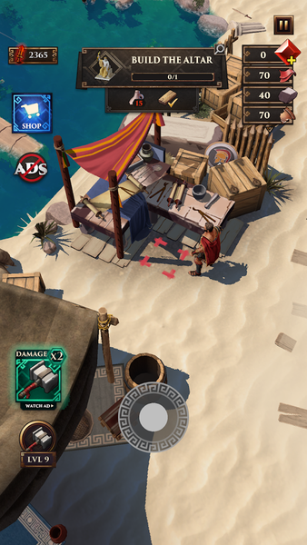 Deus Myth - Gameplay image of android game