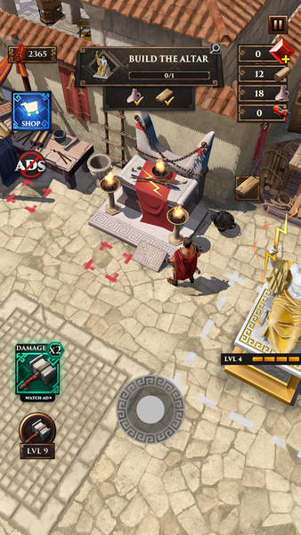 Deus Myth - Gameplay image of android game