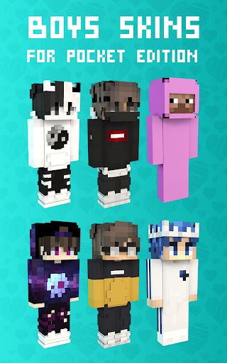 Boys Skins - Image screenshot of android app