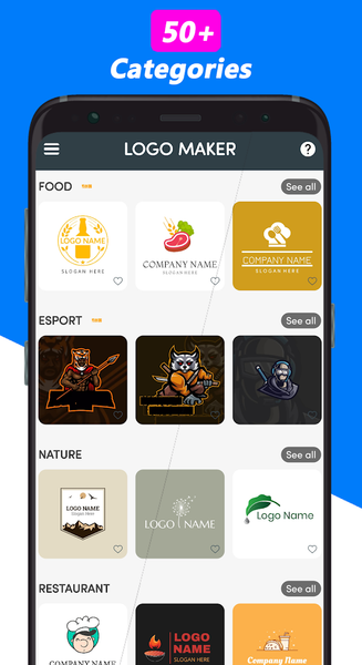 Logo Maker: Make Your Own Logo - Image screenshot of android app