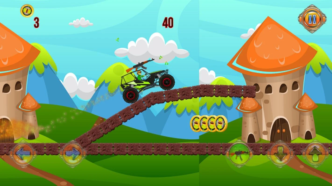 MG Monster Truck - Gameplay image of android game