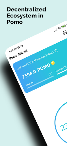 POMO: Bitcoin Cloud Mining App - Image screenshot of android app