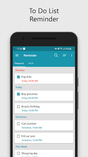 To Do List Reminder & Widget - Image screenshot of android app