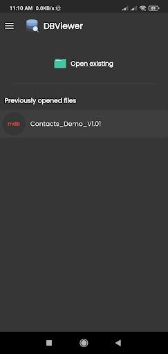 DBViewer - MS Access Viewer - عکس برنامه موبایلی اندروید