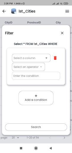 DBViewer - MS Access Viewer - عکس برنامه موبایلی اندروید