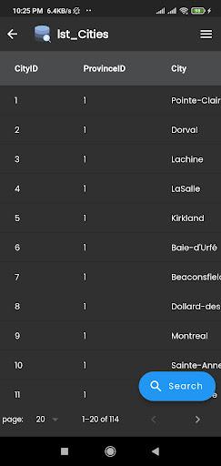 DBViewer - MS Access Viewer - عکس برنامه موبایلی اندروید