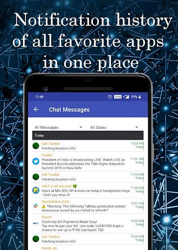 Chats Recovered (Deleted chat) - Image screenshot of android app