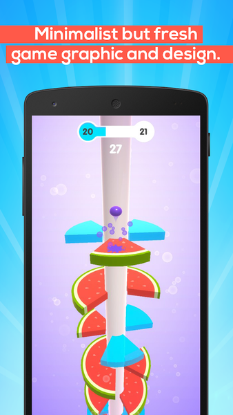 Fruity Heliz Jump Ball Drop - عکس بازی موبایلی اندروید