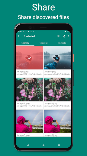 UnHide - Media revealer - Image screenshot of android app