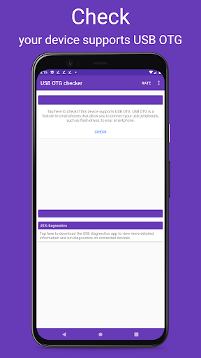 USB OTG checker - عکس برنامه موبایلی اندروید