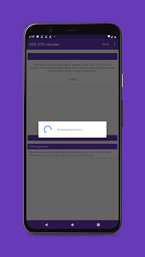 USB OTG checker - Image screenshot of android app