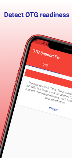 Check OTG Support - Image screenshot of android app
