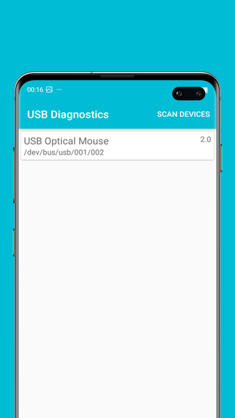 USB diagnostics - عکس برنامه موبایلی اندروید