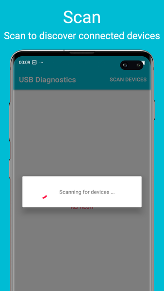 USB diagnostics - عکس برنامه موبایلی اندروید