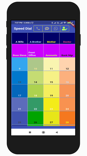 Speed Dial - Image screenshot of android app