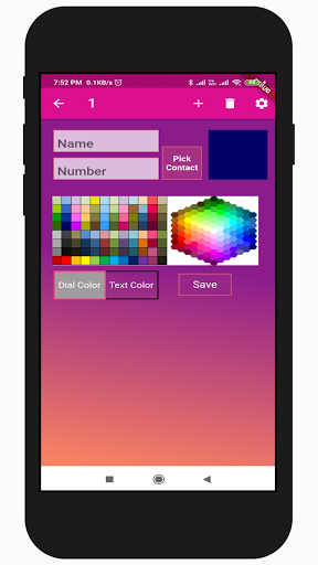 Speed Dial - Image screenshot of android app