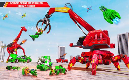 Spider Crane Robot Games ۳d - عکس بازی موبایلی اندروید