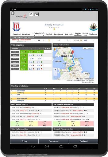 Football Predictions Forebet - Image screenshot of android app