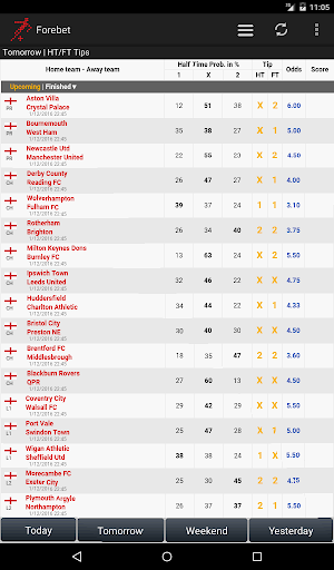 Football Predictions Forebet - Image screenshot of android app